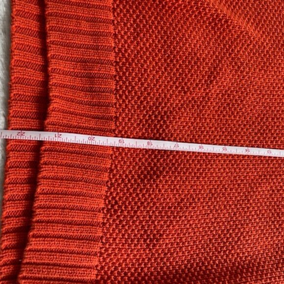 Studio Works Petite Pumpkin Orange Sweater - Picture 3 of 3